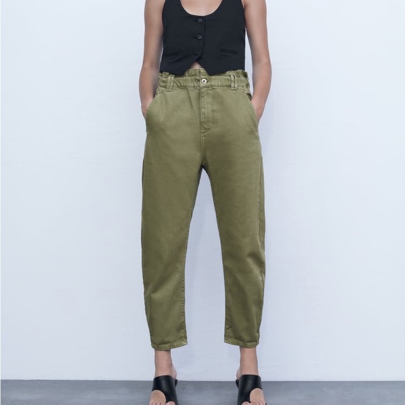 Zara paper bag jean - Picture 1 of 3